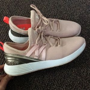 Under Armour Light Pink Shoes